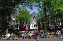 Het Leidseplein het Rembrandtplein en het Waterlooplein Amsterdam - 1
