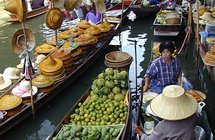 Drijvende markten Bangkok - 2