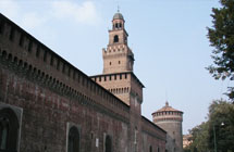 Het Castello Sforzesco Milaan