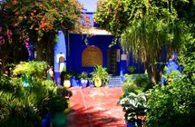 Majorelle tuin en het Museum van Islamitische kunst Marrakech